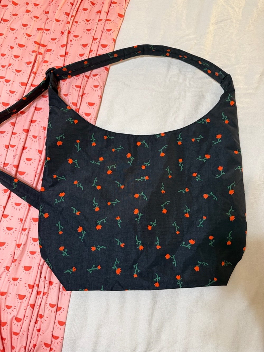 Baggu Large Nylon Sling in Painted Wildflower